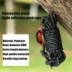 Durable 4 - Meter Outdoor Adventure Rope for Climbing and Rescue Activities (1pc)