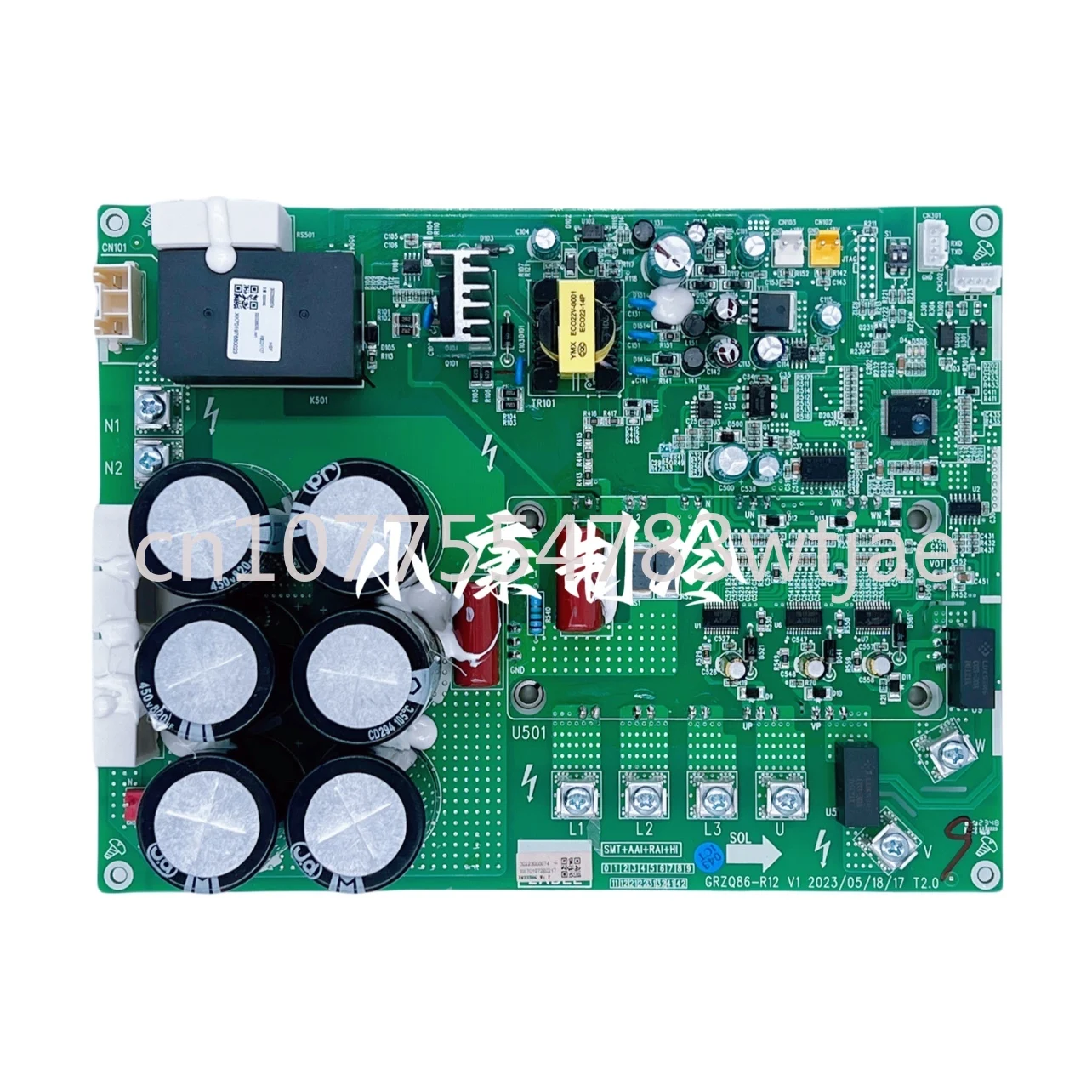 

Applicable to Gree Central Air Conditioning Computer Board 30223000074 Main Board ZQ3330G Compressor Driver Board