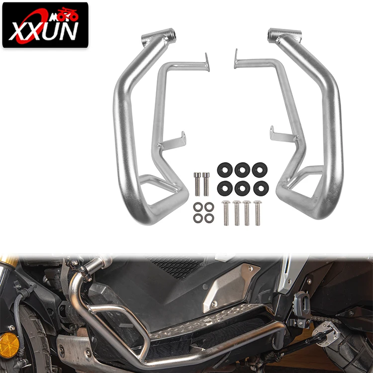 

XXUN Motorcycle Parts Lower Crash Bar Engine Guard Frame Protection for Honda X-ADV 750 XADV 750 2021 2022