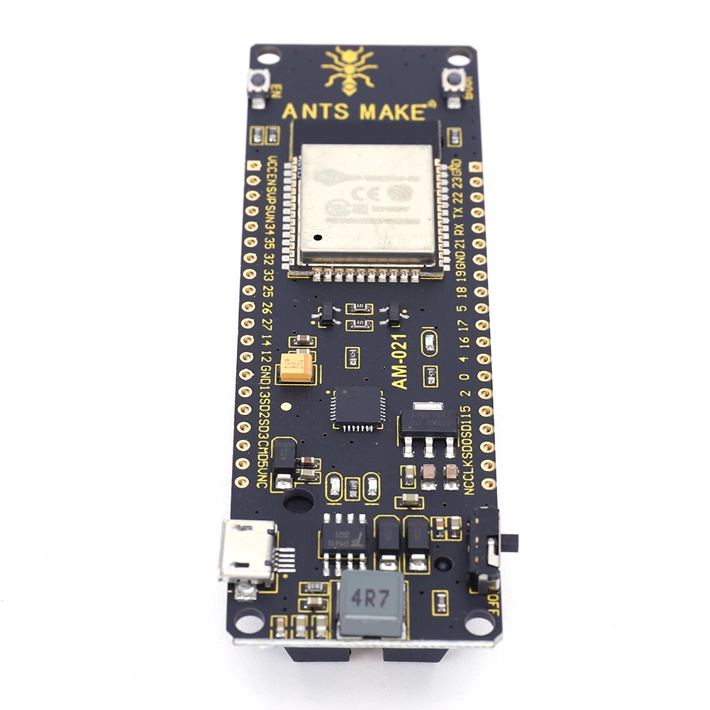 18650 배터리 박스가 포함된 ESP32 WROVER 개발 보드 스마트 홈 제어용 WiFi 블루투스 호환 개발 보드