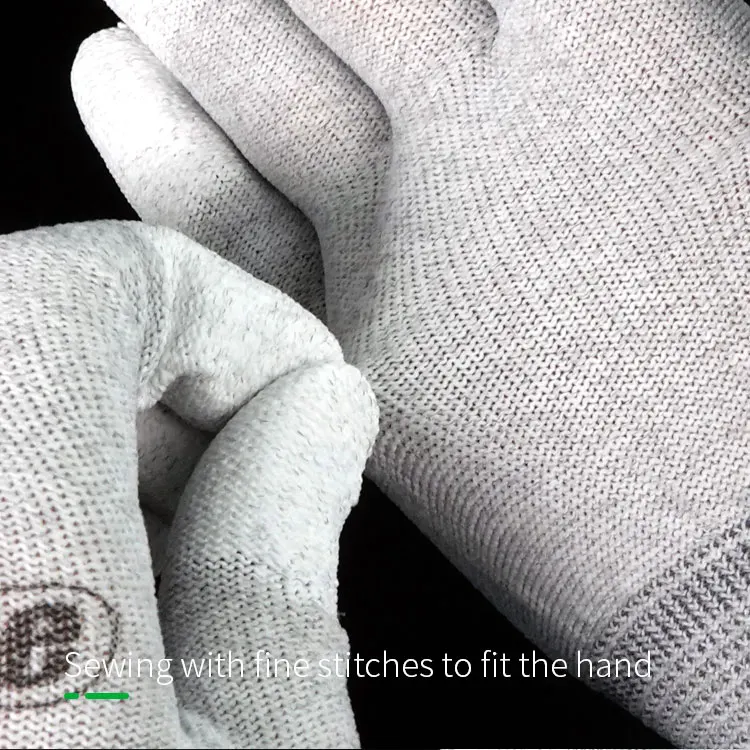 RELIFE RL-063 Anti-Static Gloves Non-slip ESD Electronic Working Gloves PU Insulation Coated Finger Protection For Phone Repair anti static gloves
