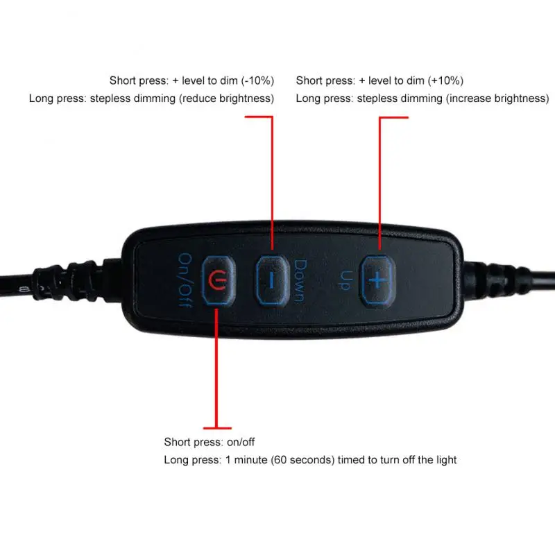 

Лампа для чтения с 24 светодиодами, USB-лампа для чтения, портативная компактная лампа для чтения, 5 в постоянного тока, ультраяркая Ночная лампа для портативного зарядного устройства, для ПК, ноутбука, ноутбука