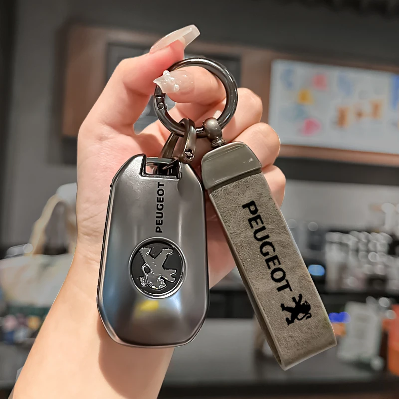 TPU Car Flip Remote Key Case Fob Cover Holder Shell For Peugeot 208 3008 308 508 408 2008 307 4008 Auto Keychain Accessories key case key case cover car key shell compressed towels flip key fob shell