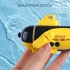 Mini Wireless Four Channel Remote-Controlled Submarine Boat Double Helix Power Rechargeable RC Underwater Toys 3