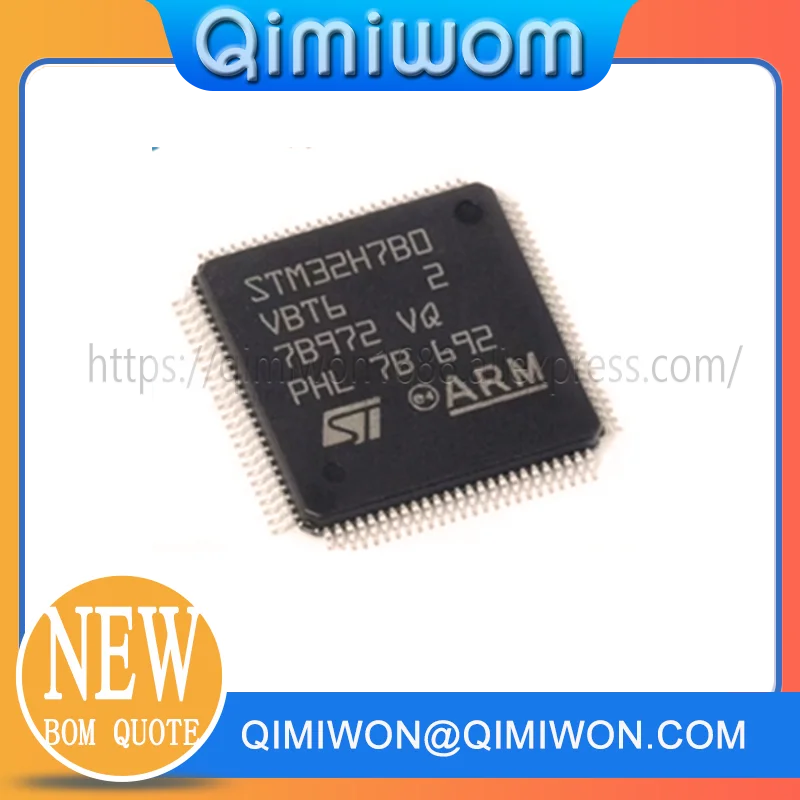 

10 шт./партия STM32H7B0VBT6 STM32H7B0 STM32H7BO LQFP-100 новый оригинальный