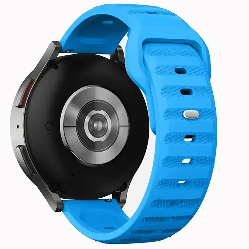 Versatile Silicone Sport Wristband - 20mm/22mm Strap Bracelet