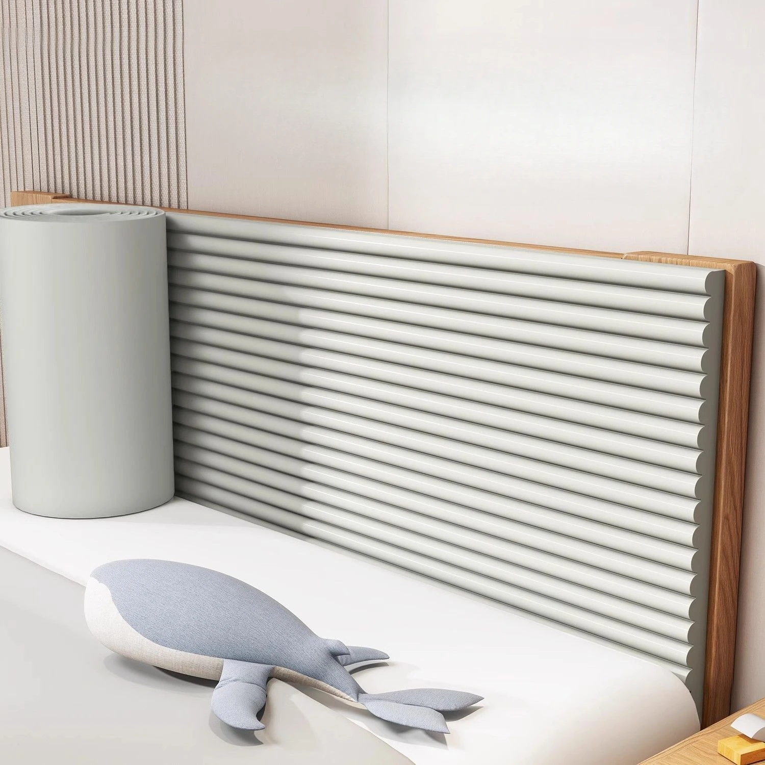Self-adhesive Widening Wall Stickers Tatami Soft Bag Headboard Anti-collision Cushion Keep Warm Bedside Backrest Wallpaper Decor