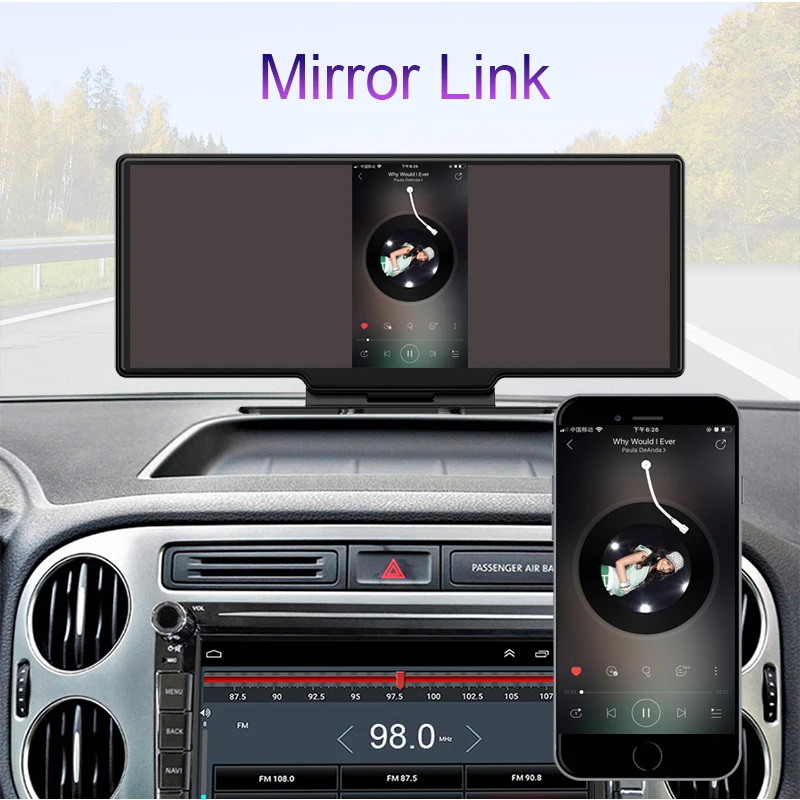 10.26 ġ  ī÷  ȵ̵ ڵ  ī޶, ڵ DVRs   4K + 1080P  ڴ GPS Ʈ 