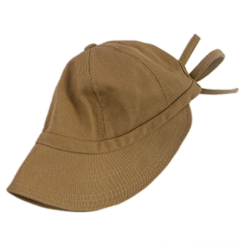 Sombrero de pescador plegable para mujer, gorra de pescador ajustable con protección UV, ala ancha, cola de caballo, Panamá, Verano