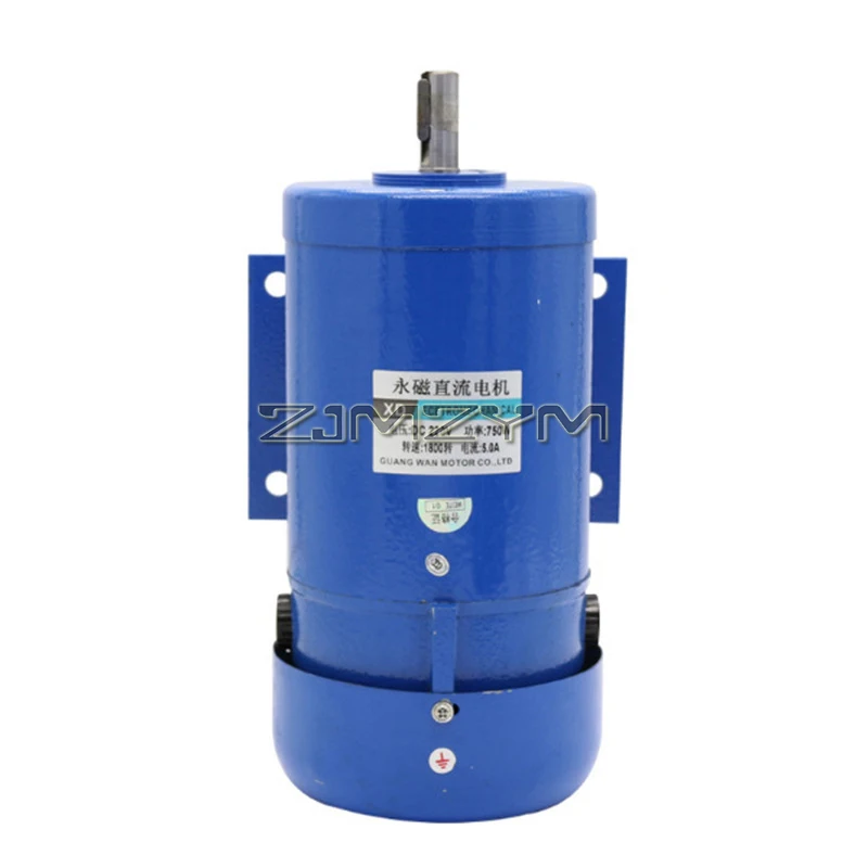 Постоянный ток 750 В, 1800 Вт, двигатель постоянного тока с постоянным магнитом, Реверсивный Электродвигатель с высоким крутящим моментом об/мин, высокоскоростной Электродвигатель с 4 полюсами, вал 16*45 мм