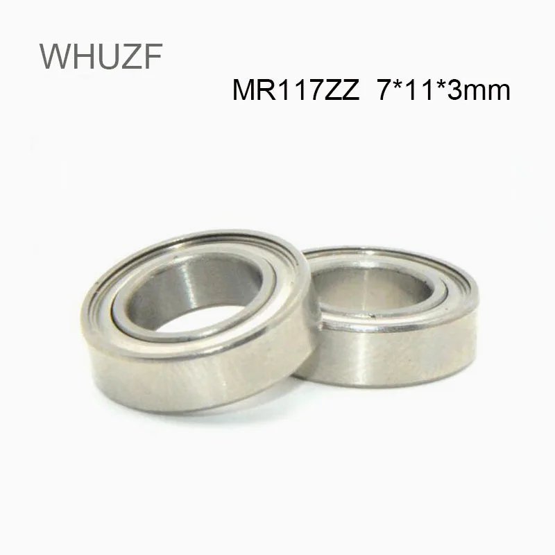 

MR117ZZ Bearing 10/20/50PCS 7*11*3 mm ABEC-5 Miniature MR117 Z ZZ High Precision MR117Z Ball Bearings WHUZF