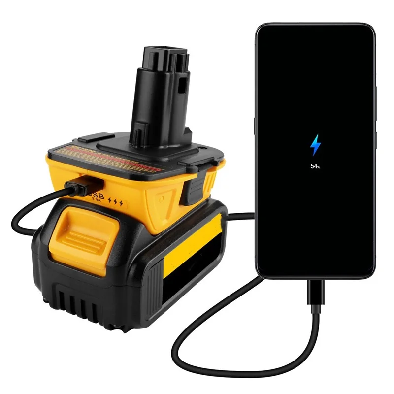 DCA1820 20V Battery adapter for Dewalt 18V Tools Convert for Dewalt 20V Lithium Battery DC9096 DE9098 DE9096