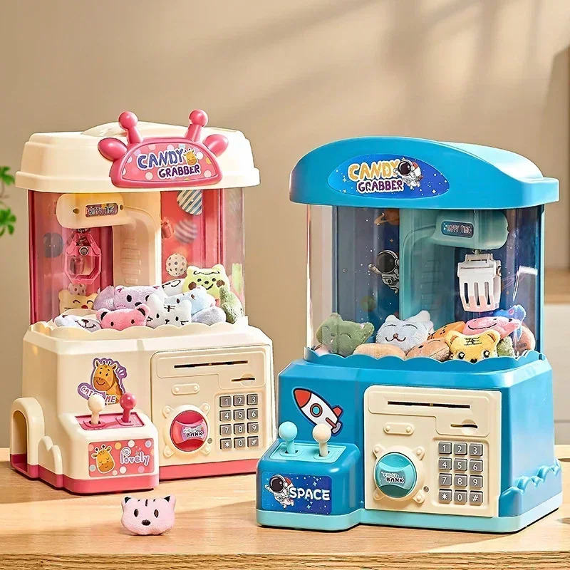 New Piggy Bank Claw Machine Large Children Toys Clamping Toy Egg Twisting Machine Birthday  Boys Girl Girls Sporting Facilities 3