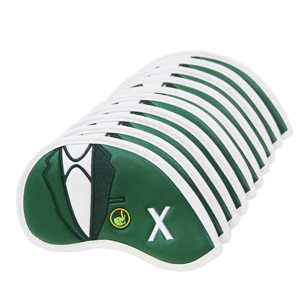 

Cover 4-9,P,S,A With Number Design Golf Training Equipment Head Cover Golf Iron Headcover Golf Headcovers Golf Club Cover