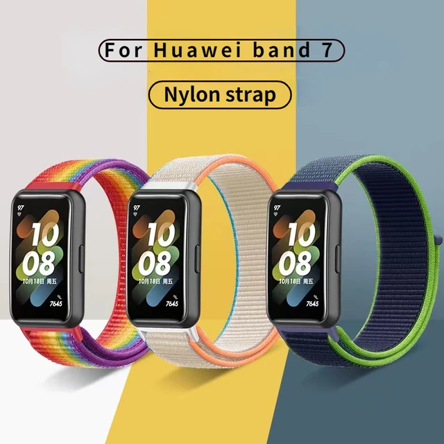 Silicone Watch Strap For Huawei Band 7 Accessories SmartWatch Belt  Replacement Watchband Bracelet For Huawei Band7 Band 7 Correa - AliExpress