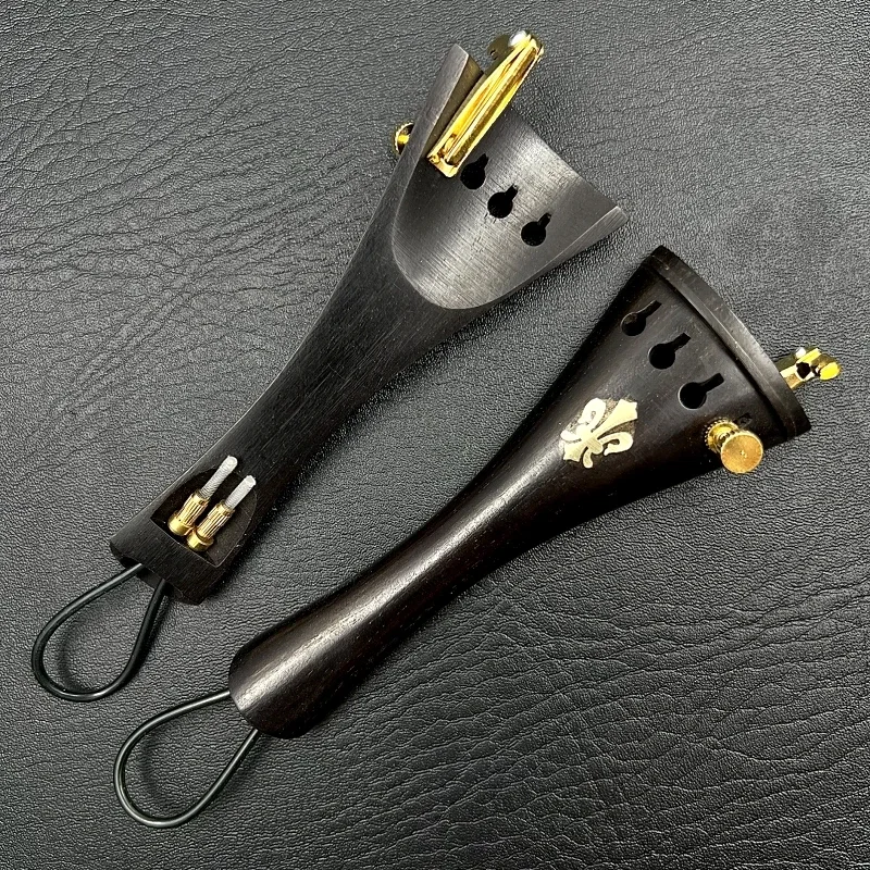 Top grade 1pcs 15"-16" Viola parts, jujube wood Tail Piece With Fine Tuners+Nylon Tailgut Tailcord