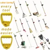 Back-Saving Tool Handle Labor-Saving Ergonomic Shovel Work with Garden Shovels Rakes, D Grip Ergonomic Handle Attachment 3
