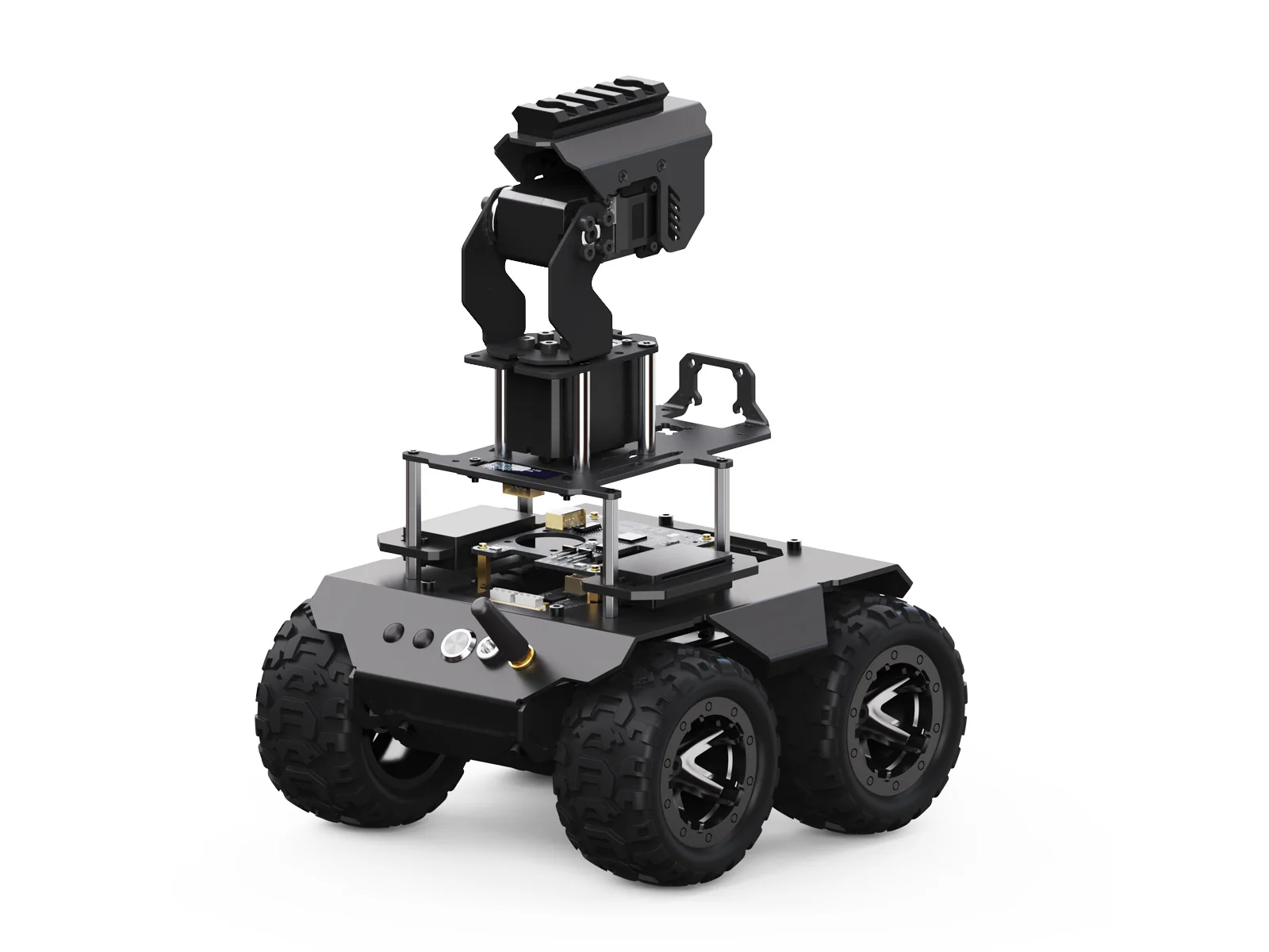 RaspRover  ҽ 4WD AI κ,  ƿƮ ,  Ʈѷ,  Ż ٵ, ǻ , Raspberry RPi 4B 