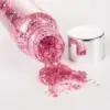 5pcs Festival Body Glitter Gel Face Eye Glitter Eyeshadow Holographic Cosmetic Laser Powder Chunky Nails Hair Glitter Bar Makeup 6