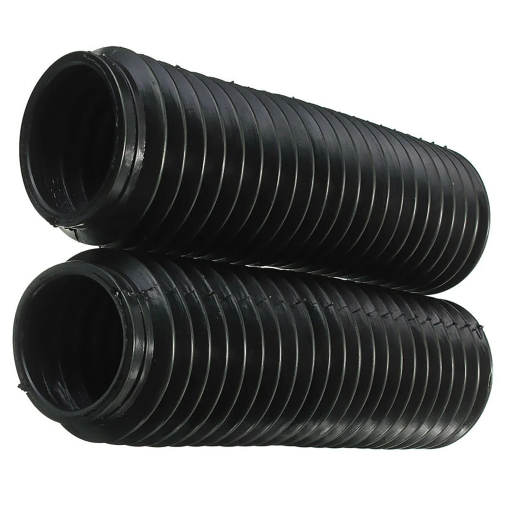 Motorcycle Front Fork Rubber Gaiters Boots 245x58x39mm For CQR Prevents Pressure Buildup And Moisture motorcycle fork gaiters