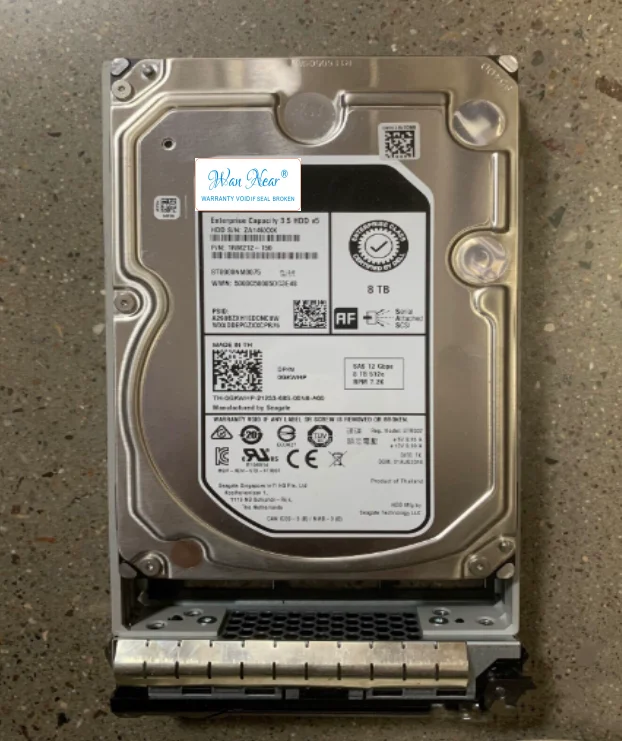 server HDD 8TB For 0GKWHP 8T 7.2K SAS 12G 3.5 GKWHP ST8000NM0075