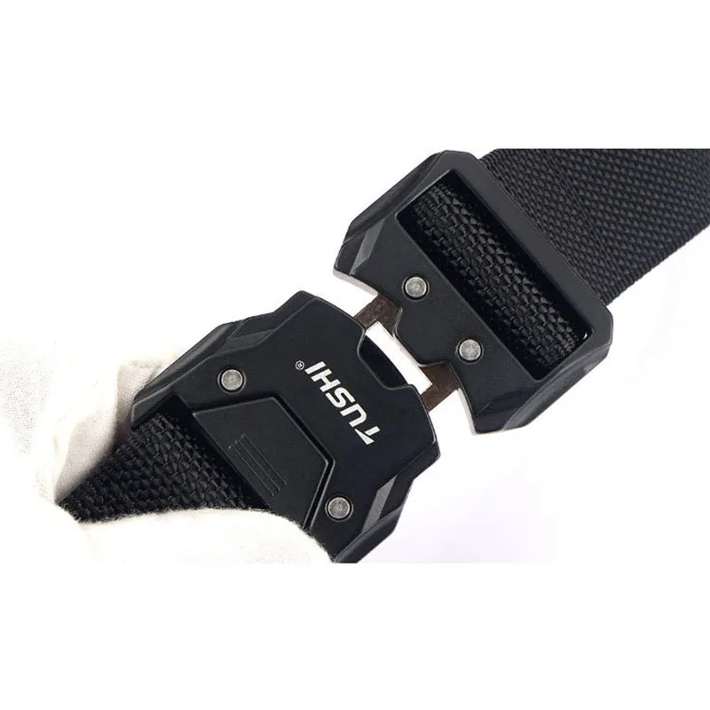 Men's Tactical Belt Army Outdoor Hunting Tactical Military Canvas Multi Function Combat Survival Marine Corps Nylon waist belt canvas belt mens belt nylon belt tactical belt canvas belts multi function belt nylon canvas belt tactical belts