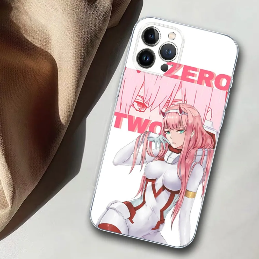 DARLING in the FRANXX Phone Case For iPhone 14 11 12 13 Mini Pro XS Max Cover 6 7 8 Plus X XR SE 2020 Funda Shell