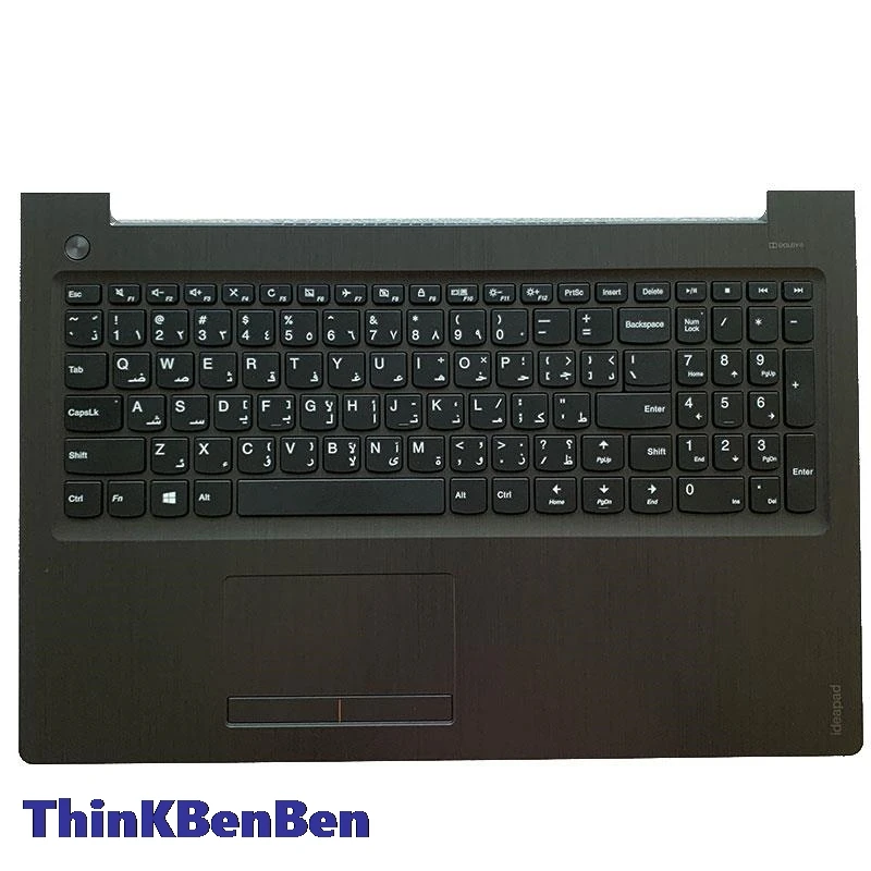 

ARA Arabic Black Keyboard Upper Case Palmrest Shell Cover For Lenovo Ideapad 510 15 310 15 15IKB 15ISK 15IAP 15ABR 5CB0L35829