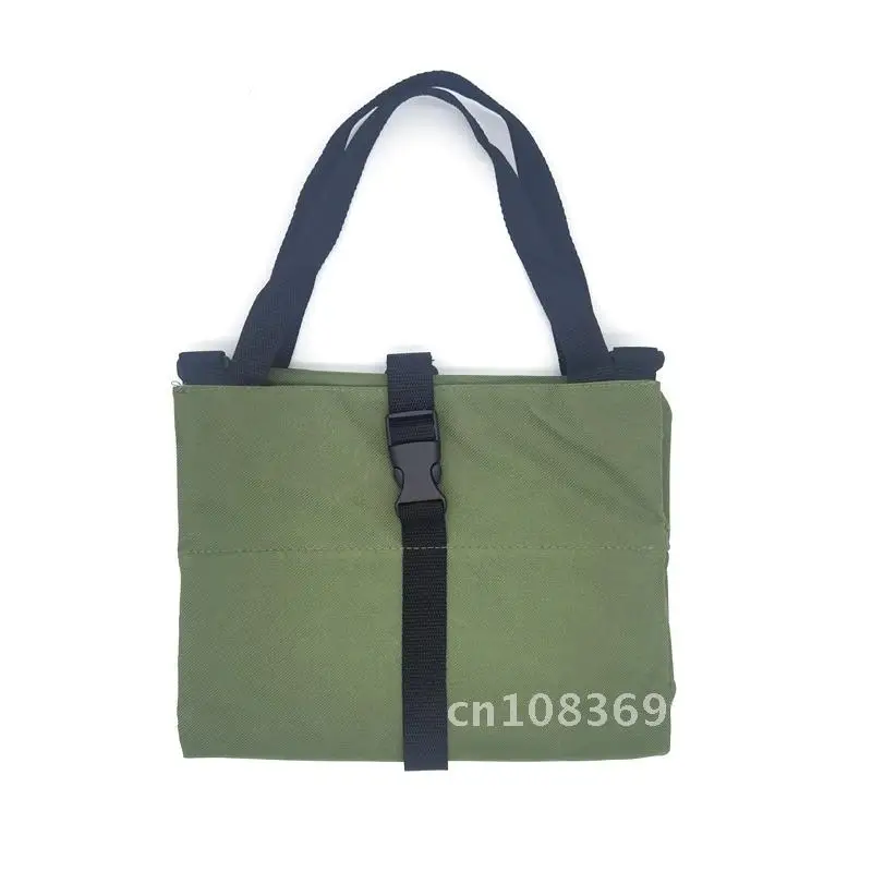 

Tool Bag Canvas Roll Multi-Purpose Repair Tools Wrench Screwdriver Pouch Hanging Zipper Storage Bag