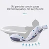 Baby Bath Seat Support Mat Foldable Baby Bath Tub Pad & Chair Newborn Bathtub Pillow Infant Anti-Slip Soft Comfort Body Cushion 2