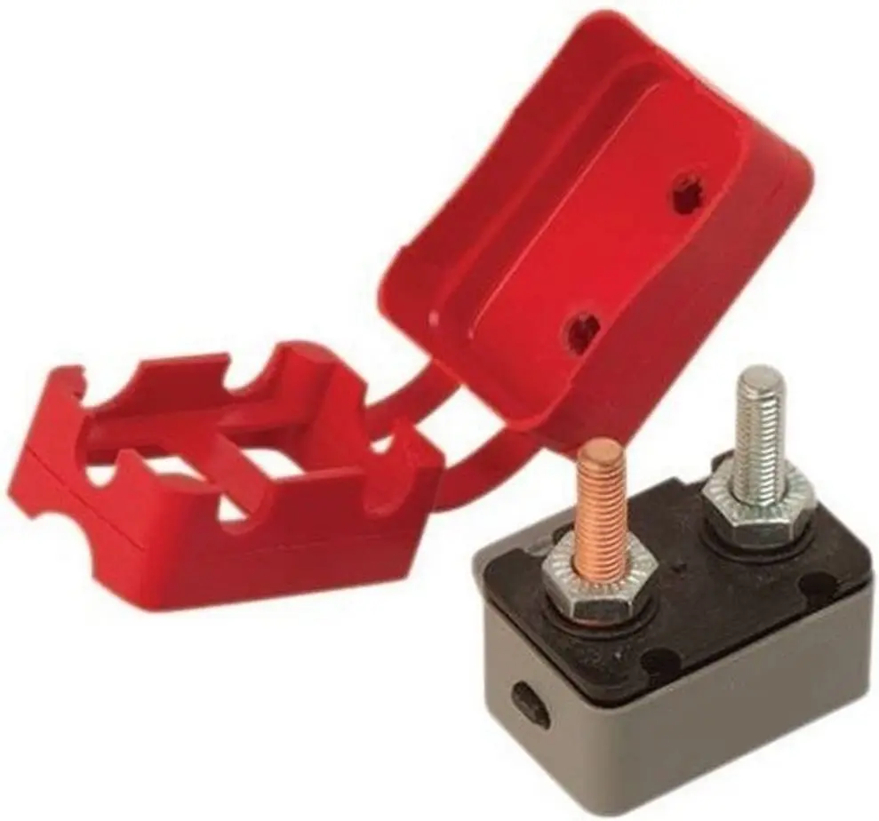 

Resettable Circuit Breaker with Cover,20- 50 Amp