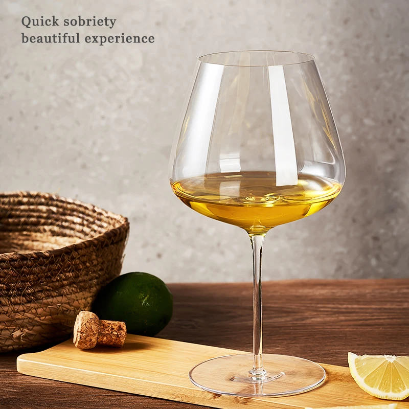 2 Stück ultra dünne Verkostung und Werts ch ätzung Becher Sammlung Ebene handgemachte Rotwein glas Kristall Burgund Bordeaux Becher Kunst – Detail 5