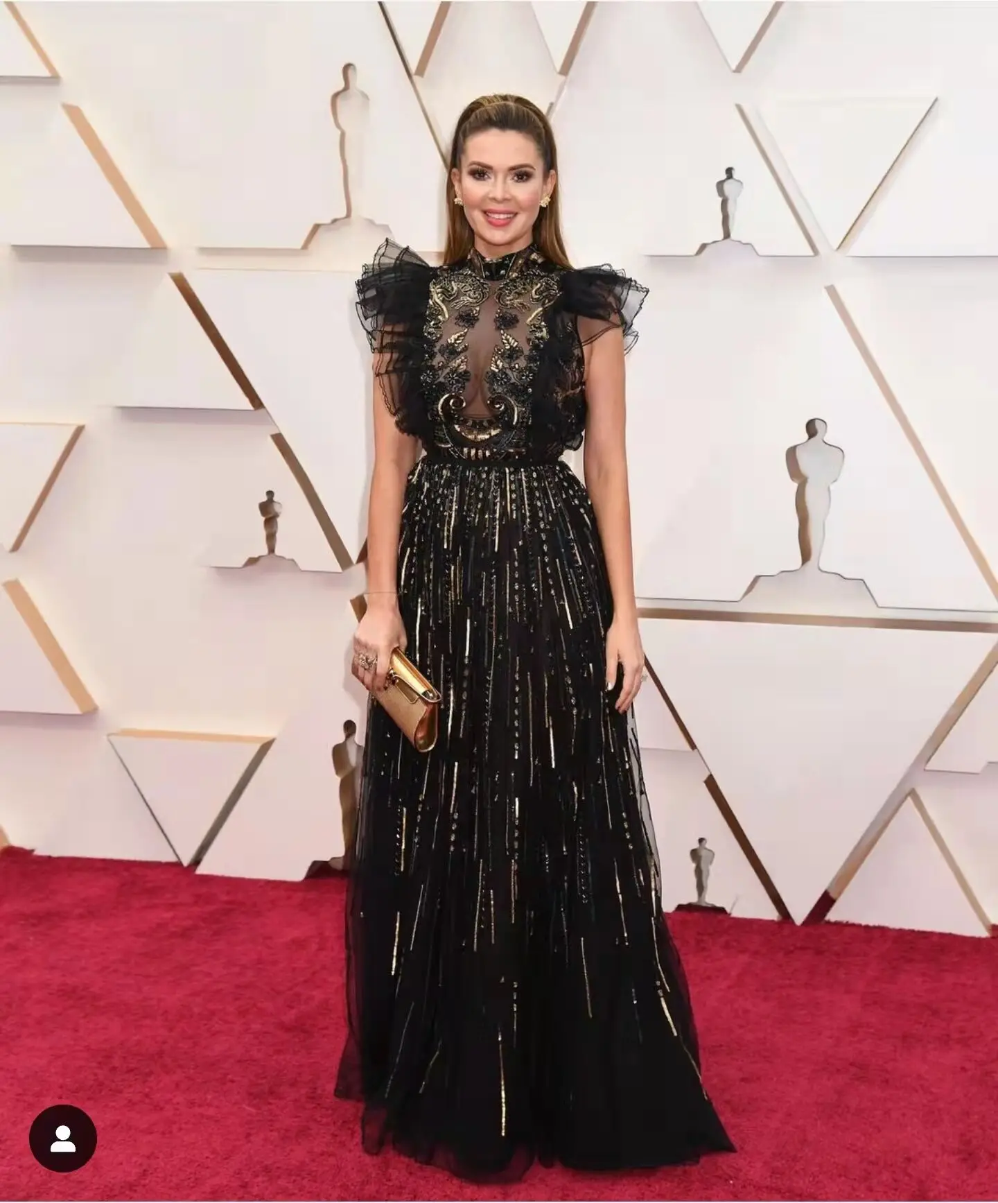 Nuovo Arrivo Zuhair Murad Black Gold Beaded Open Back Muslimedos De Fiesta Muslimex Synastrucs Abito Da Sera