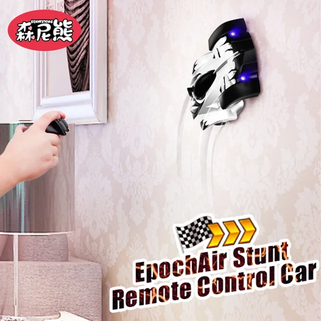 SENNIXIONG RC 1:24 Wall Climbing Car With Light Anti Gravity 360 Rotating Model Electric Stunt Drifting Vehicle Toy for Children 6