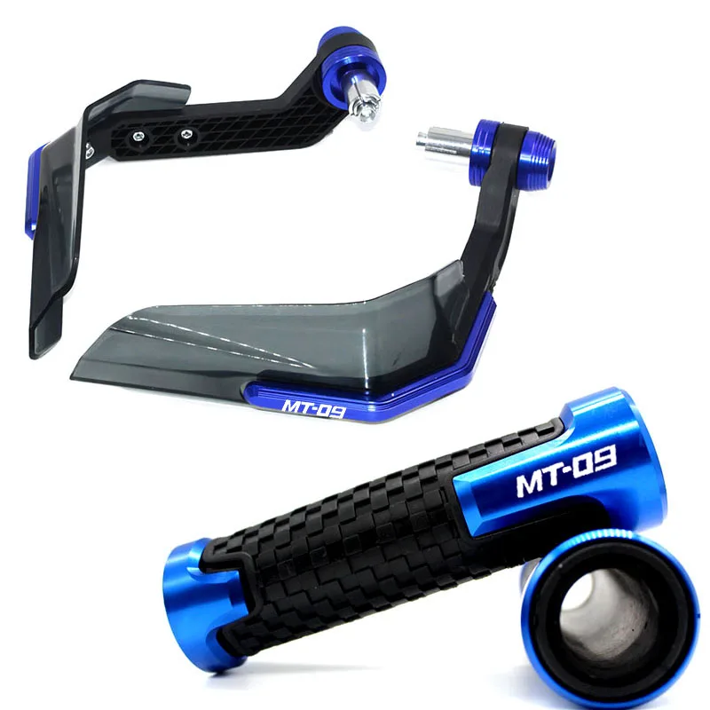 

Handguard Grips Handle Shield Windshield For Yamaha MT09 SP MT 09 MT-09 2015-2020 2021 2022 2023
