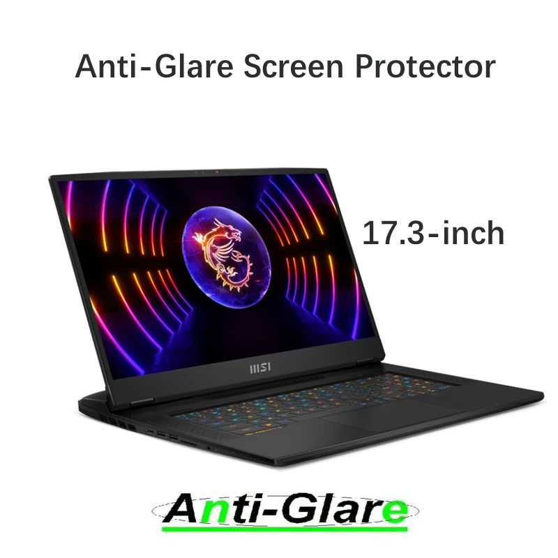 2X Protezione Dello Schermo Ultra Trasparente/Antiriflesso/Anti Raggi Blu Per Msi Titan Gt77 Hx 13V/ Titan Gt77 12U 17.3"