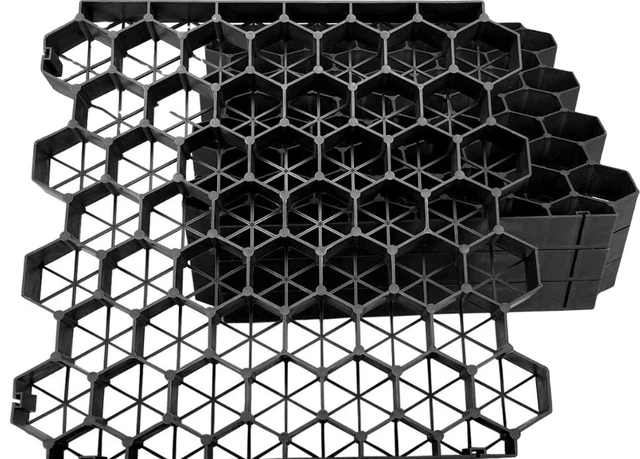 Interlocking Plastic Grid Panels