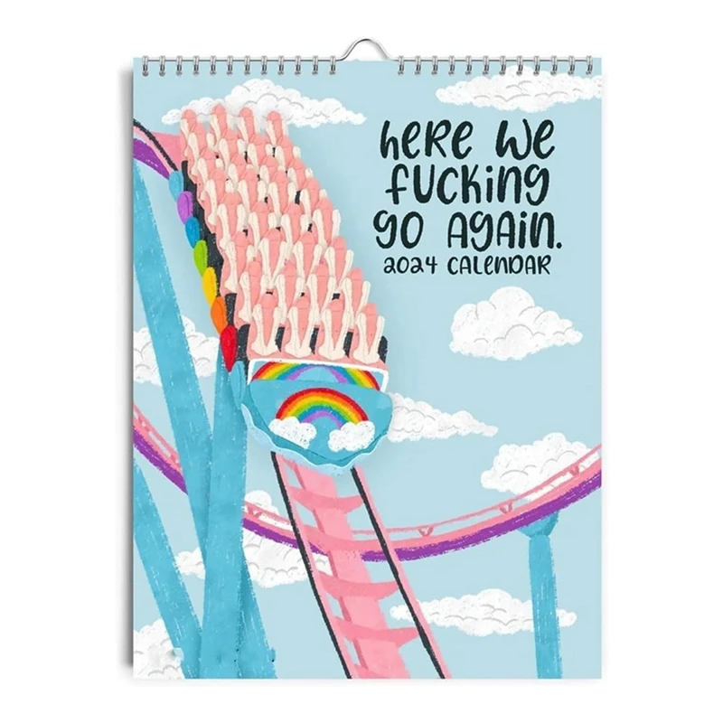 

2024 Calendar Wall Calendar, Wall Calendar 2024, Hanging 2024 Monthly Calendar Wall Calendar 9x12Inch
