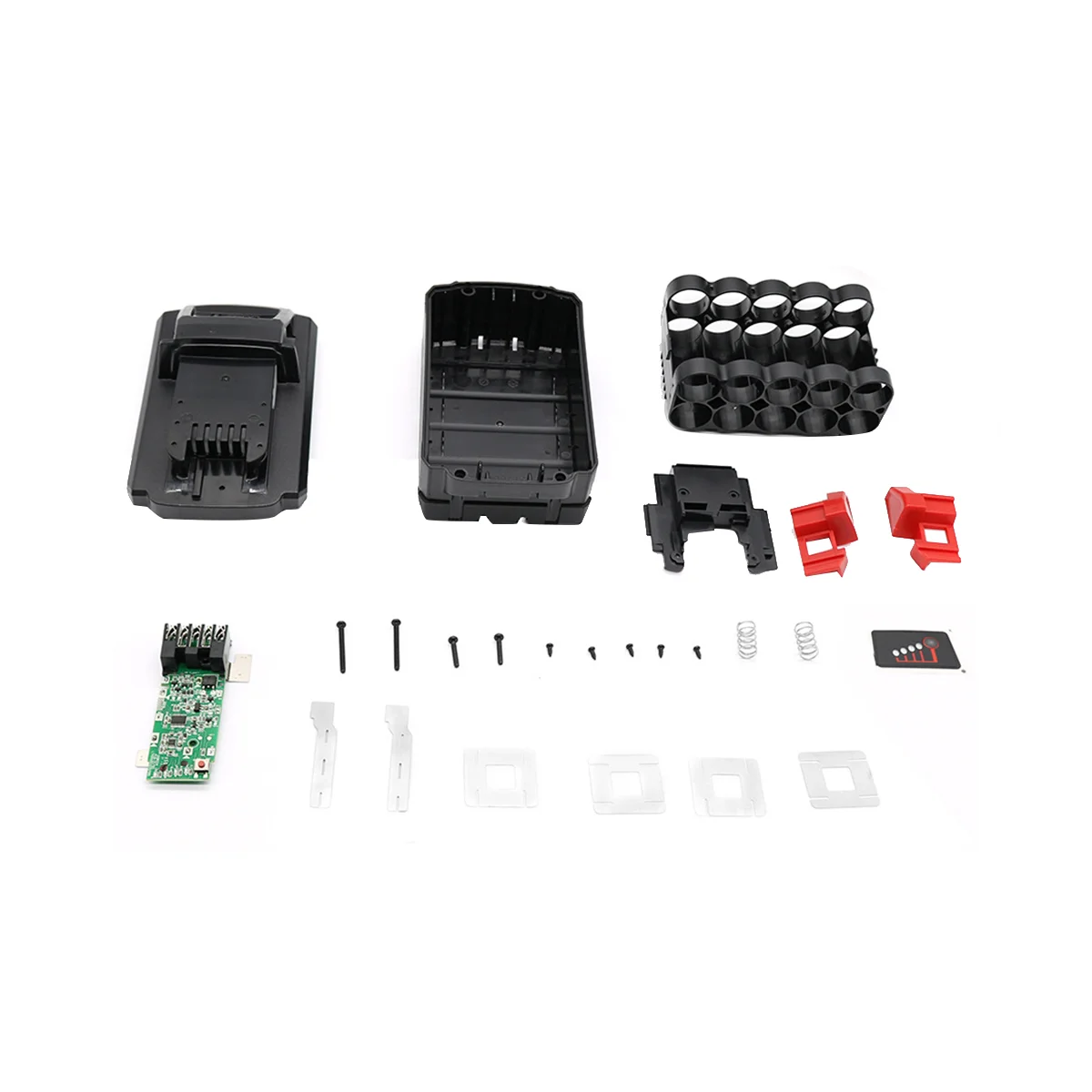 

Battery Plastic Case PCB Circuit Board for Milwaukee 10 Core 18V 21700 Kit Li-Ion Battery Case Protective Board Kit