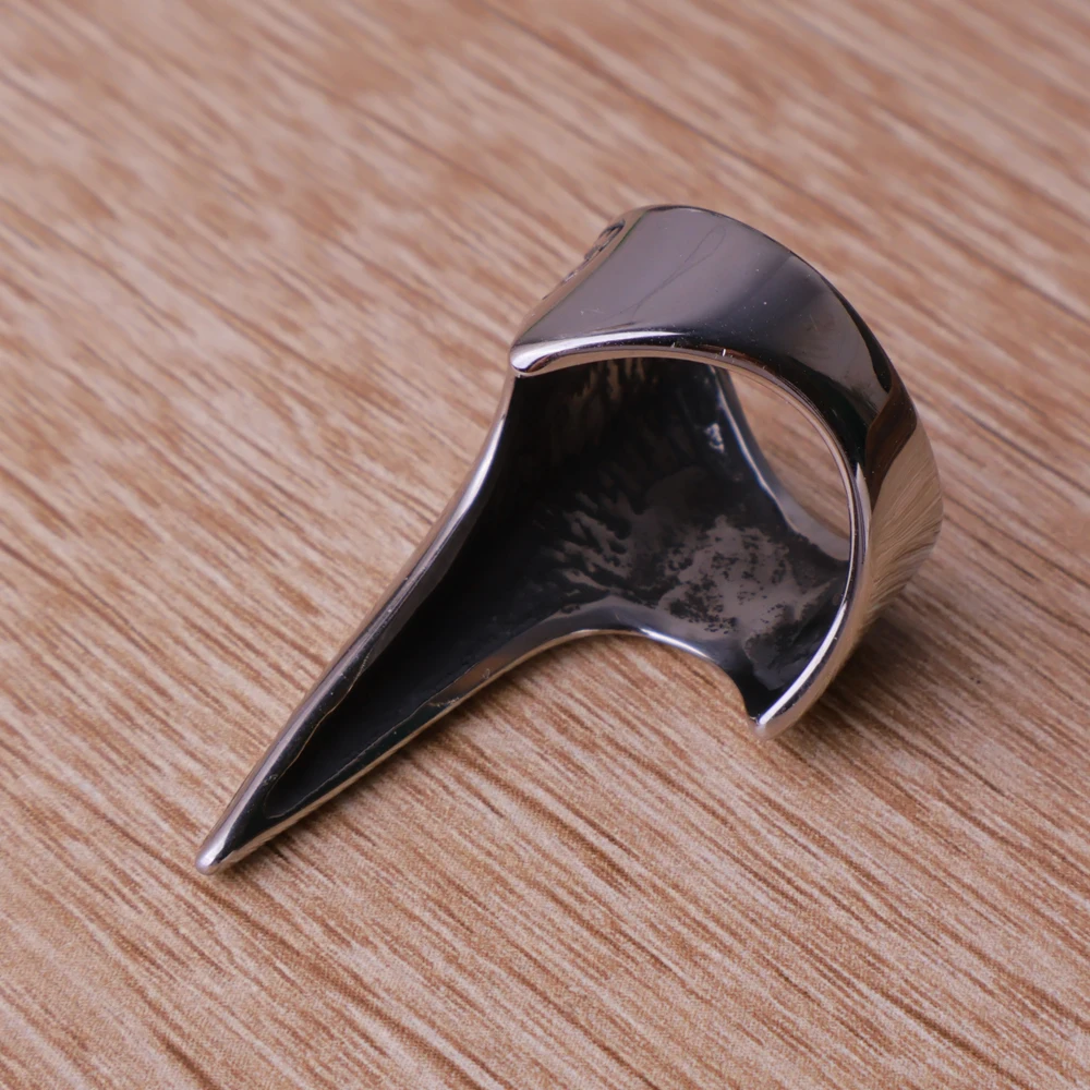 Vintage Carved Armor Rings for Men's Personality Charm Punk Hip Hop Fashion Biker Ring Stainless Steel Jewelry Gift Wholesale 5