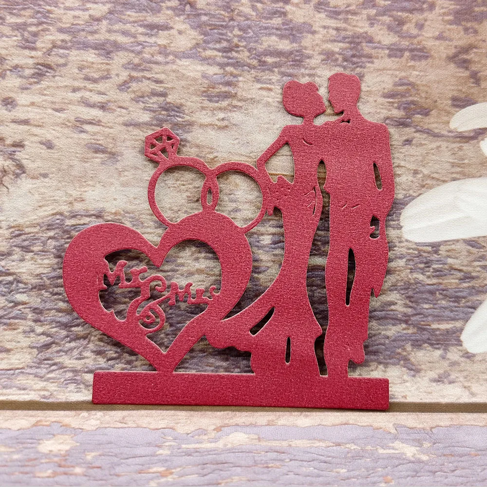 

Lover Metal Cutting Die Cut Mold Photo Album Card Making Stencil Paper DIY Craft Handmade Happy Birthday Mould