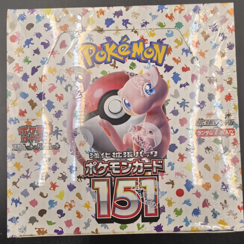 Pokémon Card 151 Scarlet & Violet Booster Box - Coleção Japonesa