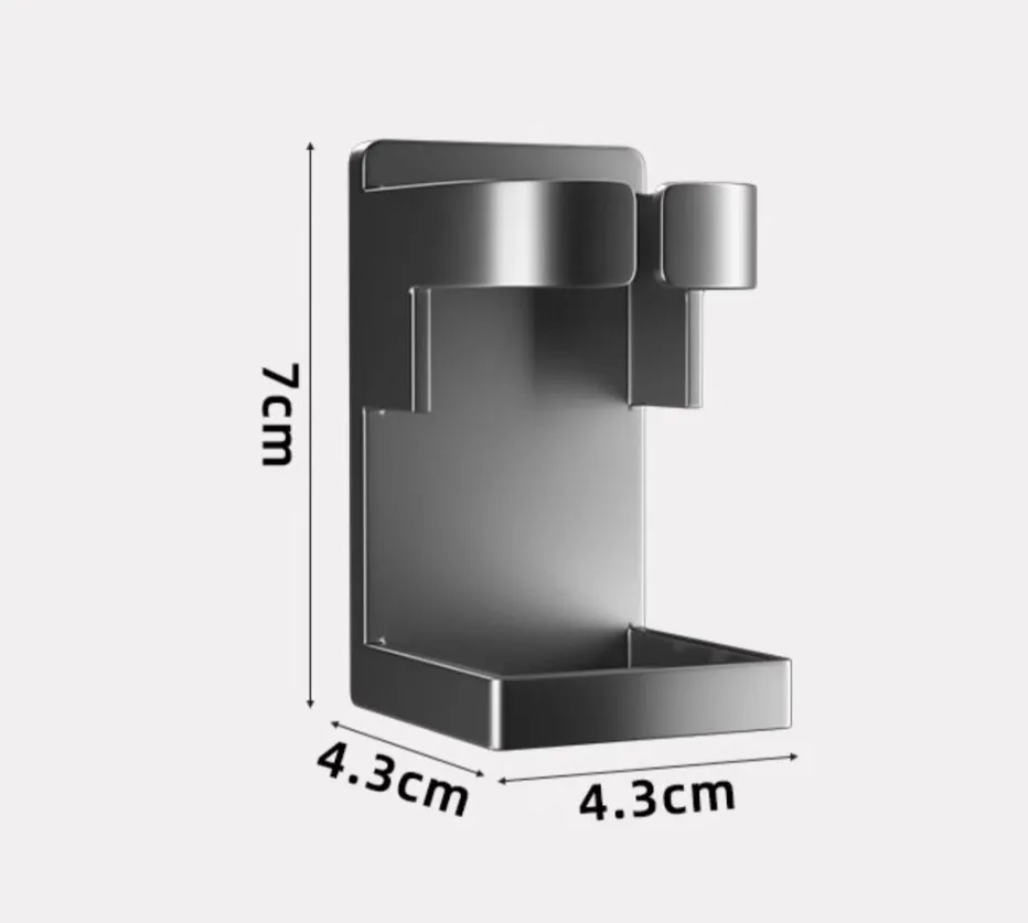 Electric Toothbrush Holder-Space-Saving Bathroom Toothbrush Organizer Essential Bathroom Accessories for a Clutter-Free Space