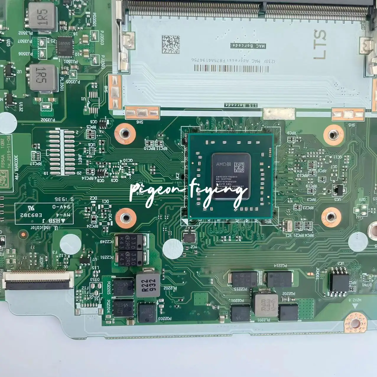 Placa-mãe para Laptop Lenovo Ideapad Nm-c171 Mainboard S14515ast Cpu A4-9125 A6-9225 A9-9425 Amd Uma Fru: 5b20s41900 Teste ok - Imagem 5