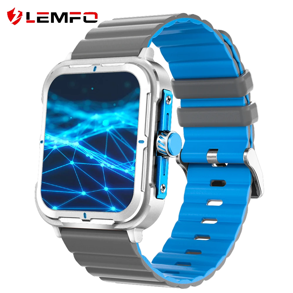 

LEMFO smart watch men women 7 day Battery Life Fitness sports watches IP67 waterproof NFC smartwatch Bluetooth call 1.9" 280*320