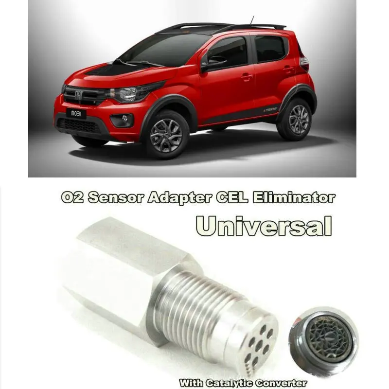 Adattatore Sensore O2 Eliminatore Cel Con Convertitore Catalitico Per Fiat Mobi Toro Aegea Ducato Qubo Bravo
