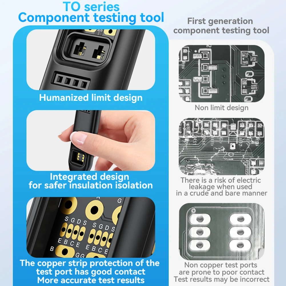 To1/To2 Optocoupler Tester Optocoupler Test Detection Tool Online Test Module For IGBT Thyristor NPN Transistor NMOS optocoupler tester