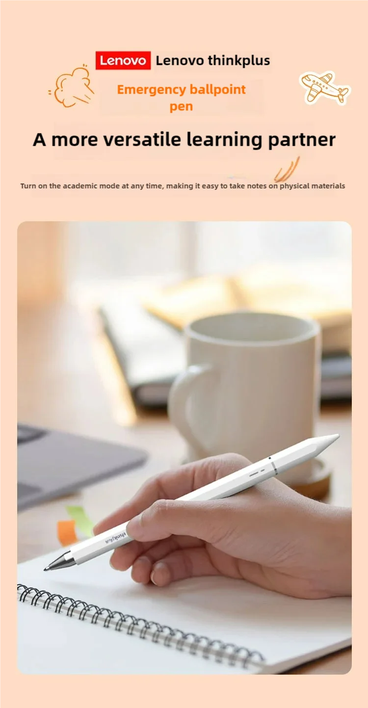 Universal Touchscreen Stylus Pen with Three Interchangeable Tips