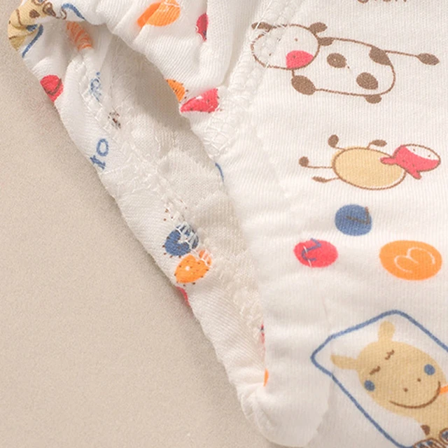 2022 New Baby Reusable Diapers 6 Layer Waterproof Reusable Cotton Diapers Breathable Training Shorts Underwear Cloth Pants Nappy - Image 6