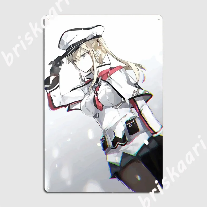 

Azur Lane Poster Metal Plaque Cinema Garage Plaques Home Classic Tin Sign Posters